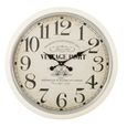 Set of 2 Vintage Port Cream Wall Round Dia 63cm Clock thumbnail 3