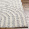 Rodos Rug - Modern Shaggy - RDO2330 - Light Slate - Sizes Available