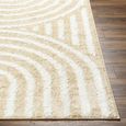 Rodos Rug - Modern Shaggy - RDO2331 - Mustard - Sizes Available