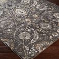 Indigo Rug - Vintage Oriental Boho - IGO2317 - Black - Sizes Available
