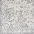 Monaco Round Rug - Vintage Traditional Oriental Boho - MOC2328 - Grey - Sizes Available
