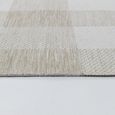 Barbados Rug - Checkered - BBD2310 - Beige - 160cm x 213cm