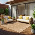 Mirage Rug - Jute Look - MGE2309 - Cottage Brown - Sizes Available