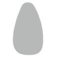 Organic Cheval Mirror - Bronze Metal - 86cm x 150cm