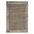 Clearance - Contemporary Plain Ascot Rug - 200cm x 290cm - Taupe - FSS17306