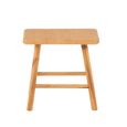Stool - Set of 2 - Natural - Cane and Fir Wood