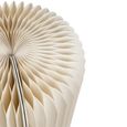 Stool - Set of 2 - Round - Off White - Foldable Paper