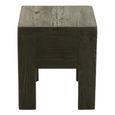 Will Stool - Set of 2 - Square - Black - Pine Wood