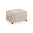 Mirabel Footstool - Mocha Fabric