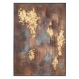 Gleam Wall Art - Brown and Gold