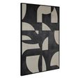 Splendor Wall Art - Beige and Black