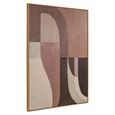 Tatu Wall Art - Brown - Left