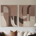 Tatu Wall Art - Brown - Left