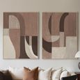 Tatu Wall Art - Brown - Right