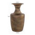Danique Vase - Gold - Metal