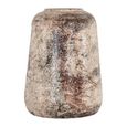 Dena Vase - Beige - Large - Metal