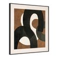 Euphoria Wall Art - Brown - Left
