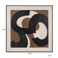 Euphoria Wall Art - Brown - Right