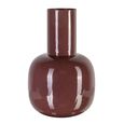 Lily Vase - Sable Brown - Metal