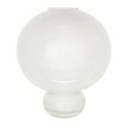 Mireva Vase - Round - White - Glass