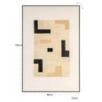Vortex Wall Art - Beige - Right