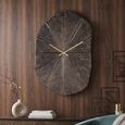 Livine Wall Clock - Abstract - Bronze - Aluminium