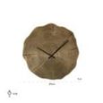 Alien Wall Clock - Abstract - Gold - Aluminium