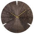 Blaise Wall Clock - Round - Bronze - Aluminium