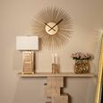 Chasin Wall Clock - Round - Gold - Metal
