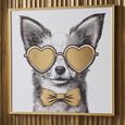 Bodhy Wall Art - Square - Black and Gold