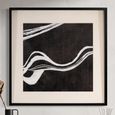 Jozra Wall Art - Square - Black and White