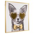 Bodhy Wall Art - Square - Black and Gold