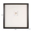 Danni Wall Art - Square - Black and White
