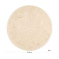 Flow Wall Art - Round - White
