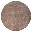 Fellion Carpet - Round - Beige - Fabric - 260cm x 260cm