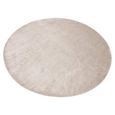 Addison Carpet - Round - Natural - Fabric - 260cm x 260cm