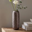 Jilla Vase - Round - Smoke - Small - Aluminium