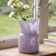 Milano Vase - Round - Purple - Glass