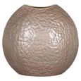 Jaya Vase - Beige - Aluminium