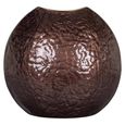 Jony Vase - Dark Brown - Aluminium
