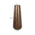 Kenza Vase - Antique Brass - Large - Aluminium