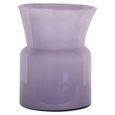 Milano Vase - Round - Purple - Glass