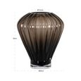 Shani Vase - Brown - Glass