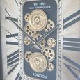 Wall Clock - with Cogs - Wood and Metal