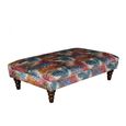 Beatrix Fabric Footstool - Colours Available thumbnail 2
