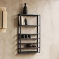 Zaros Black Metal Wall Shelf thumbnail