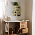 Kikori Yellow Metal Wire Wall Shelf thumbnail 4