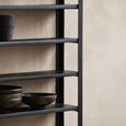 Zaros Black Metal Wall Shelf thumbnail 3