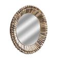 Driftwood Bamboo Round Wall Mirror thumbnail 3