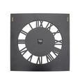 Clearance - Wall Clock - Square - Chrome Mirrored - FSS17562